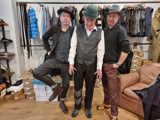 The Tiger Lillies in our Store in Vienna