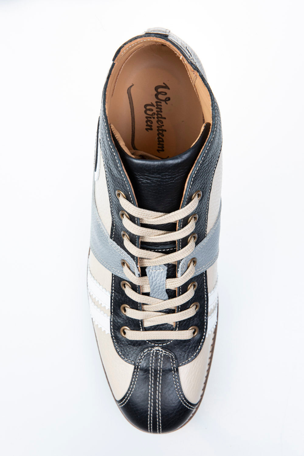 "The Racer" black/red/cream