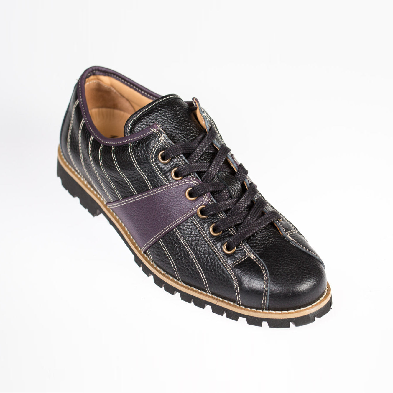 "The Bowler" - black/purple - Vibram®