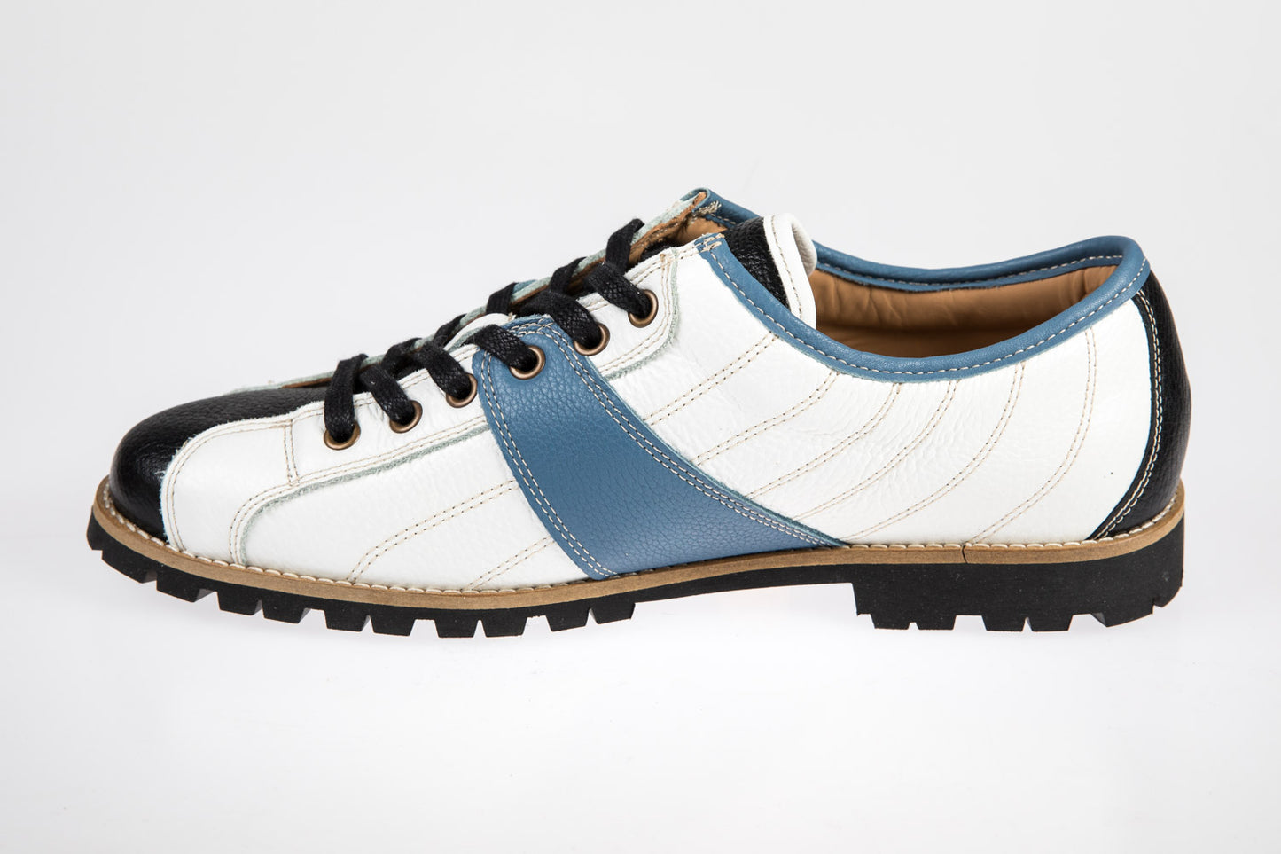 "The Bowler" - white/blue/black - Vibram®