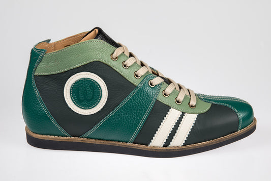 "The Racer" Retro Sneaker green/white