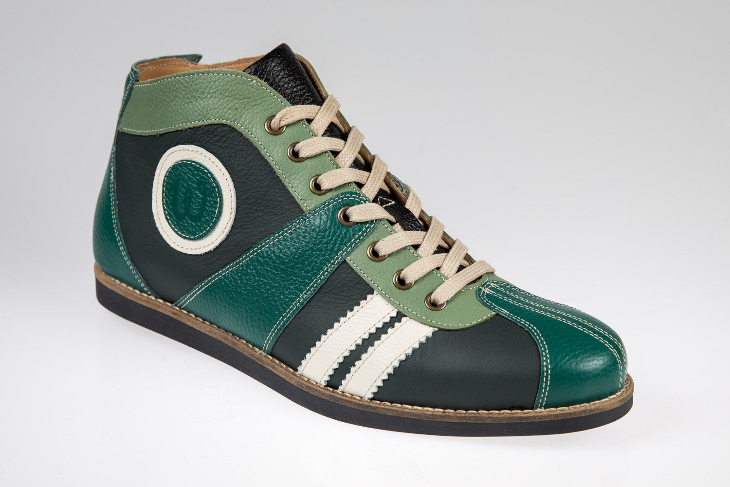 "The Racer" Retro Sneaker green/white