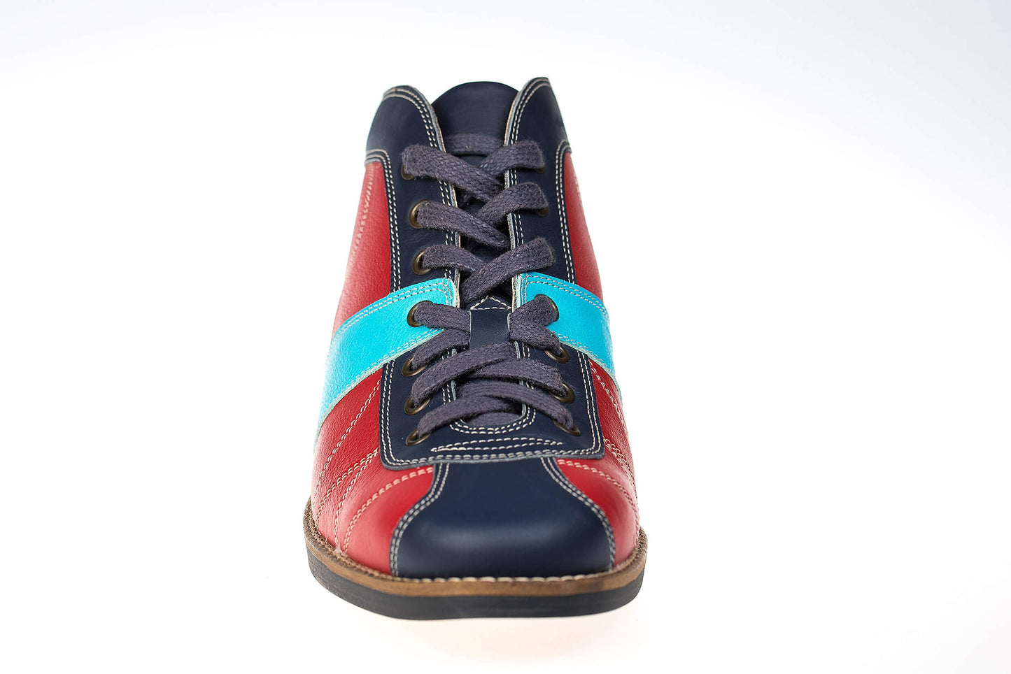 "The Kicker" - rot/dunkelblau/hellbalau
