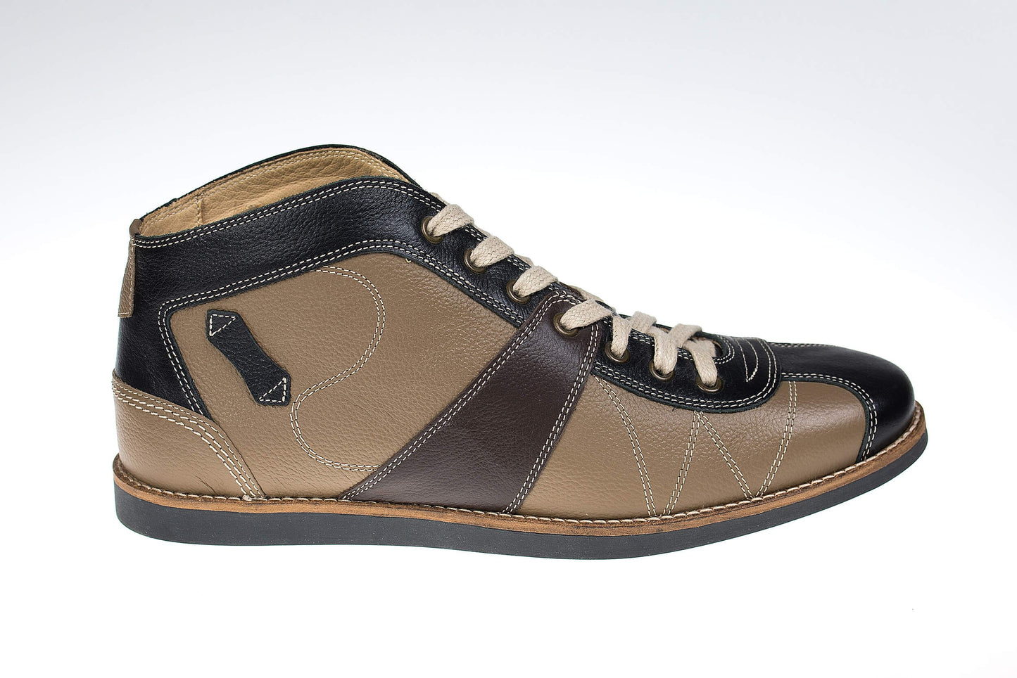 The Kicker - beige/brown/black