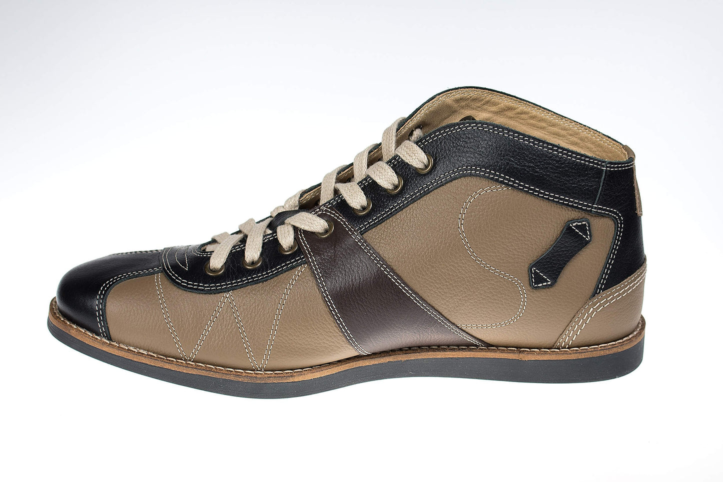 The Kicker - beige/brown/black