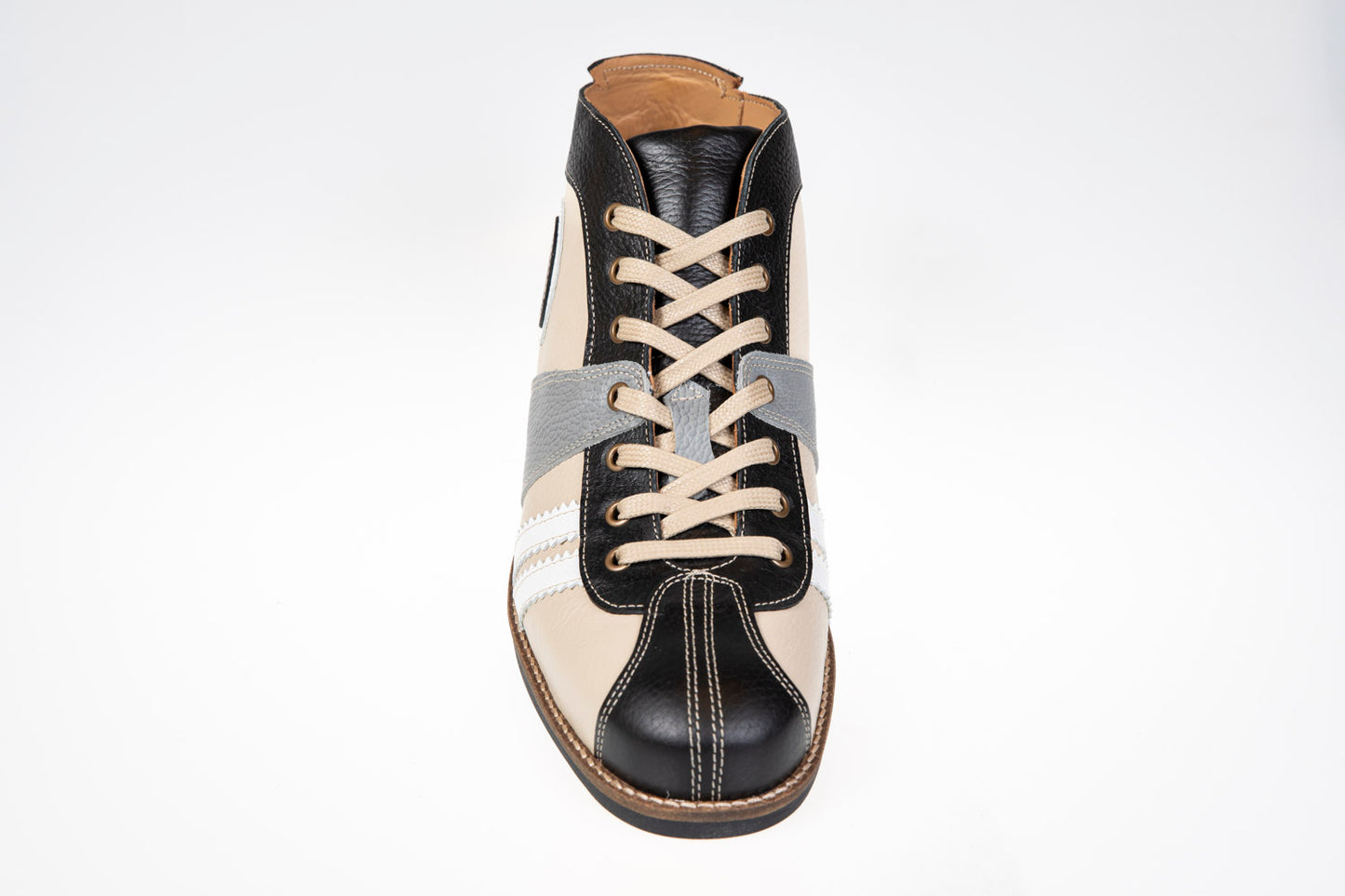 "The Racer" black/red/cream
