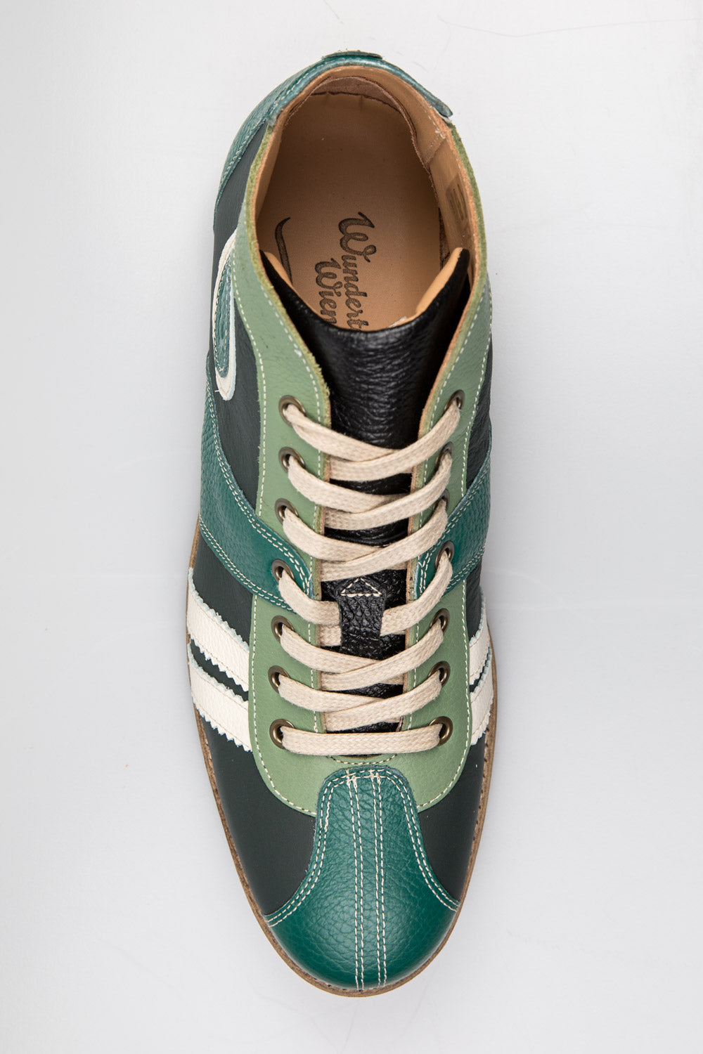 "The Racer" Retro Sneaker green/white