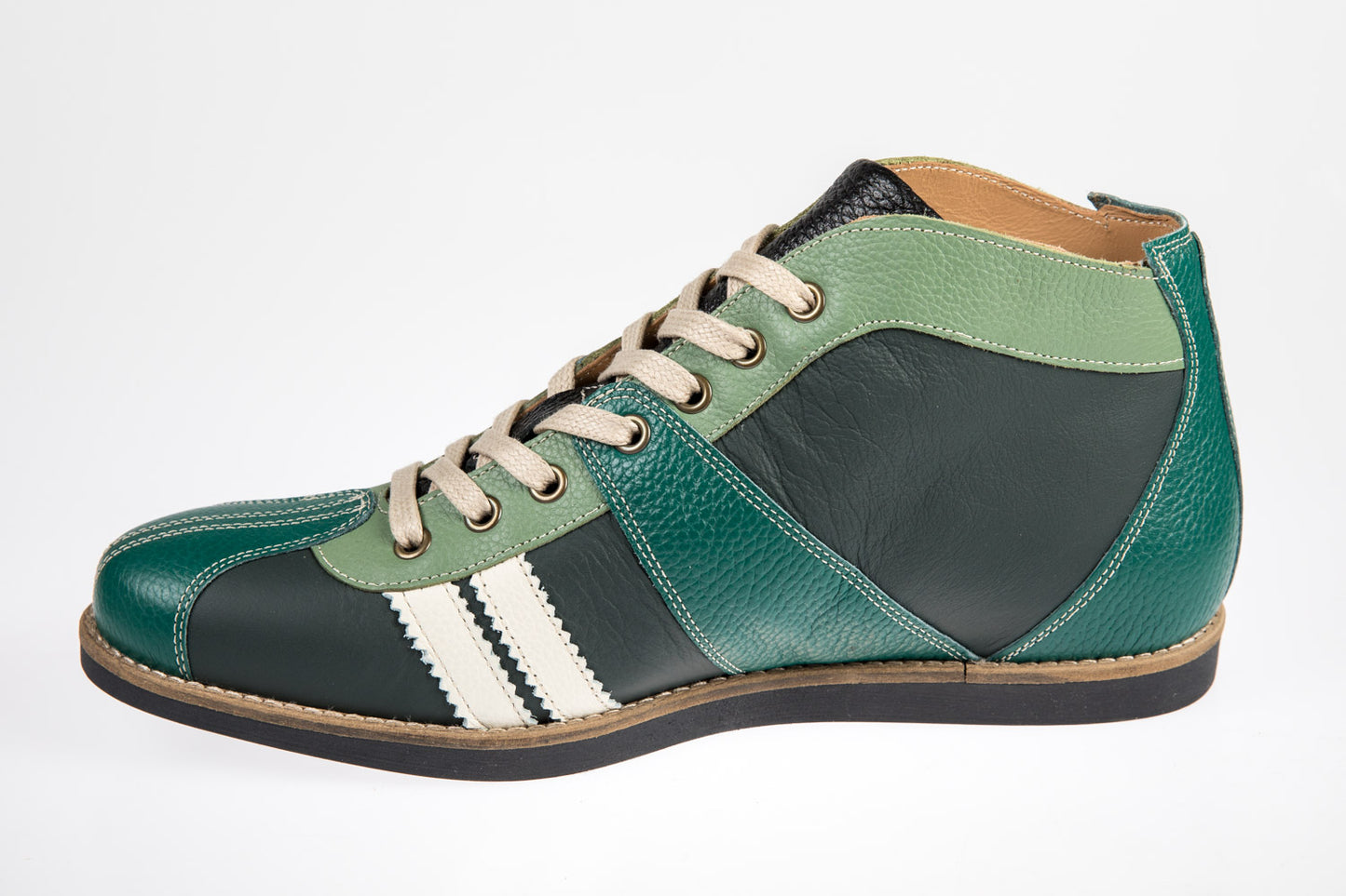 "The Racer" Retro Sneaker green/white